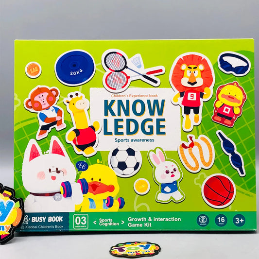 Montessori Sports Book for Kids