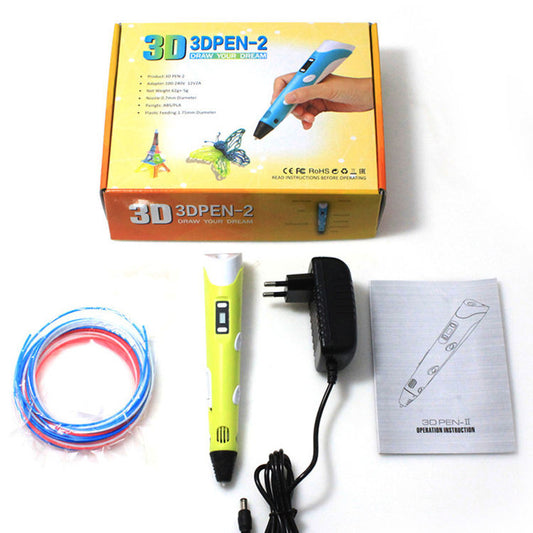 3D Drawing Pen for Kids Plug In