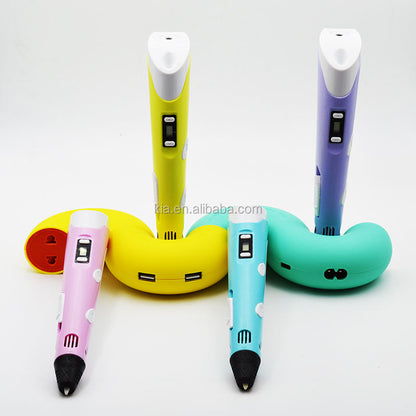 3D Drawing Pen for Kids Plug In