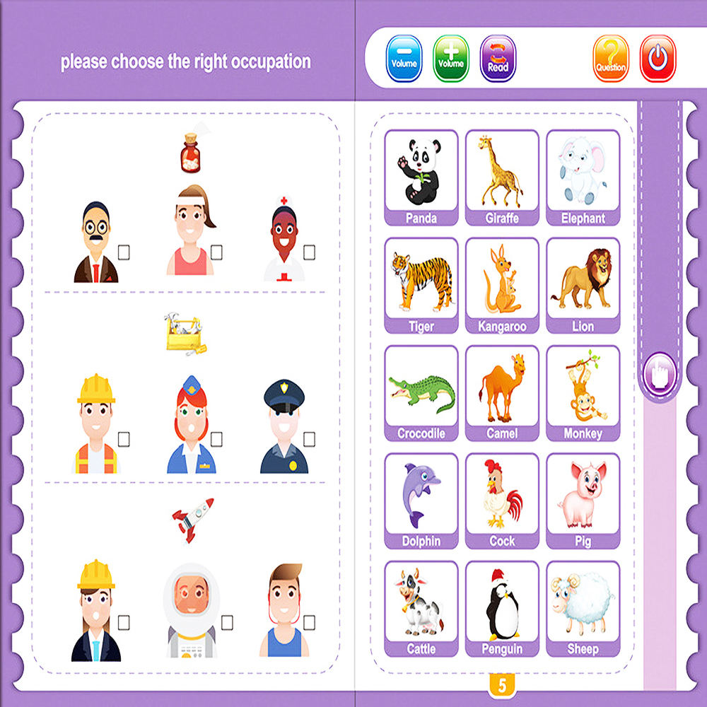 Sound Learning Book for Kids