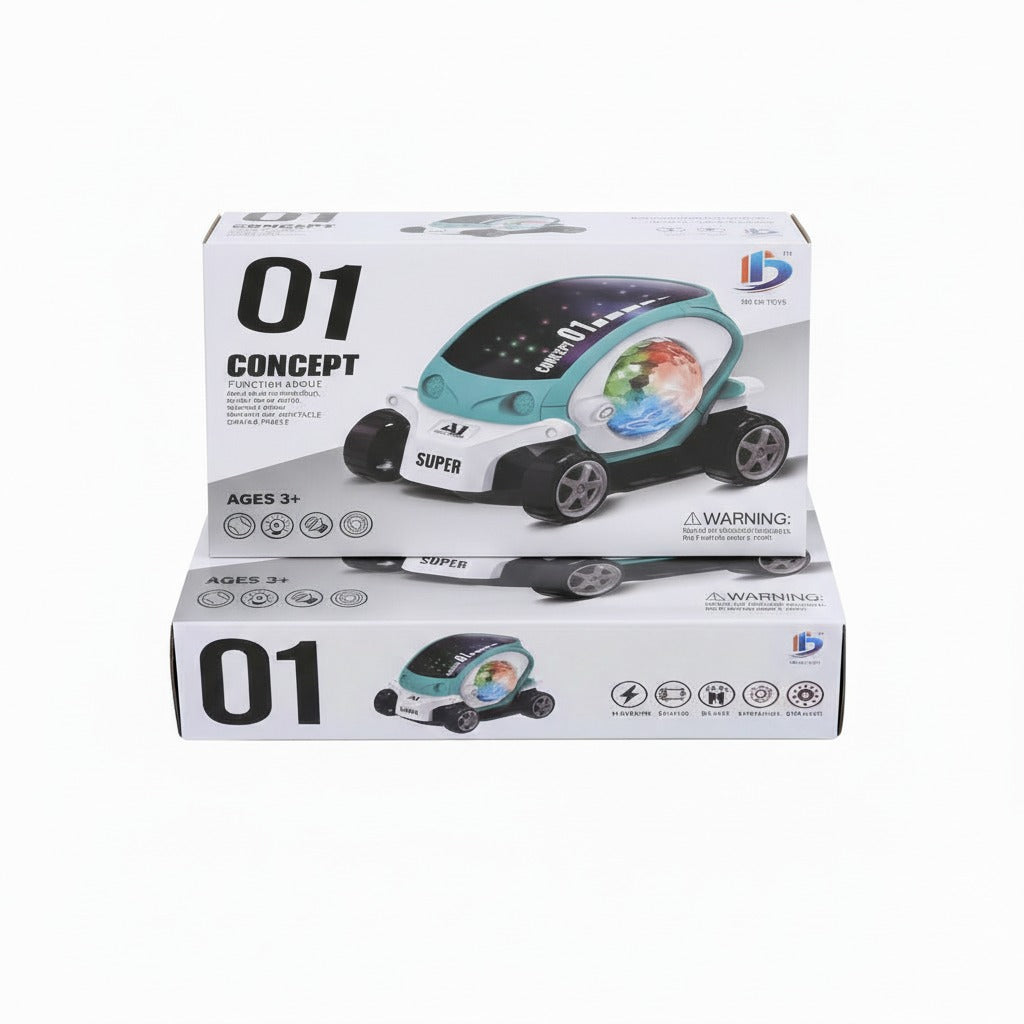 Concept Car + Flash Cards + Table Tennis Bundle