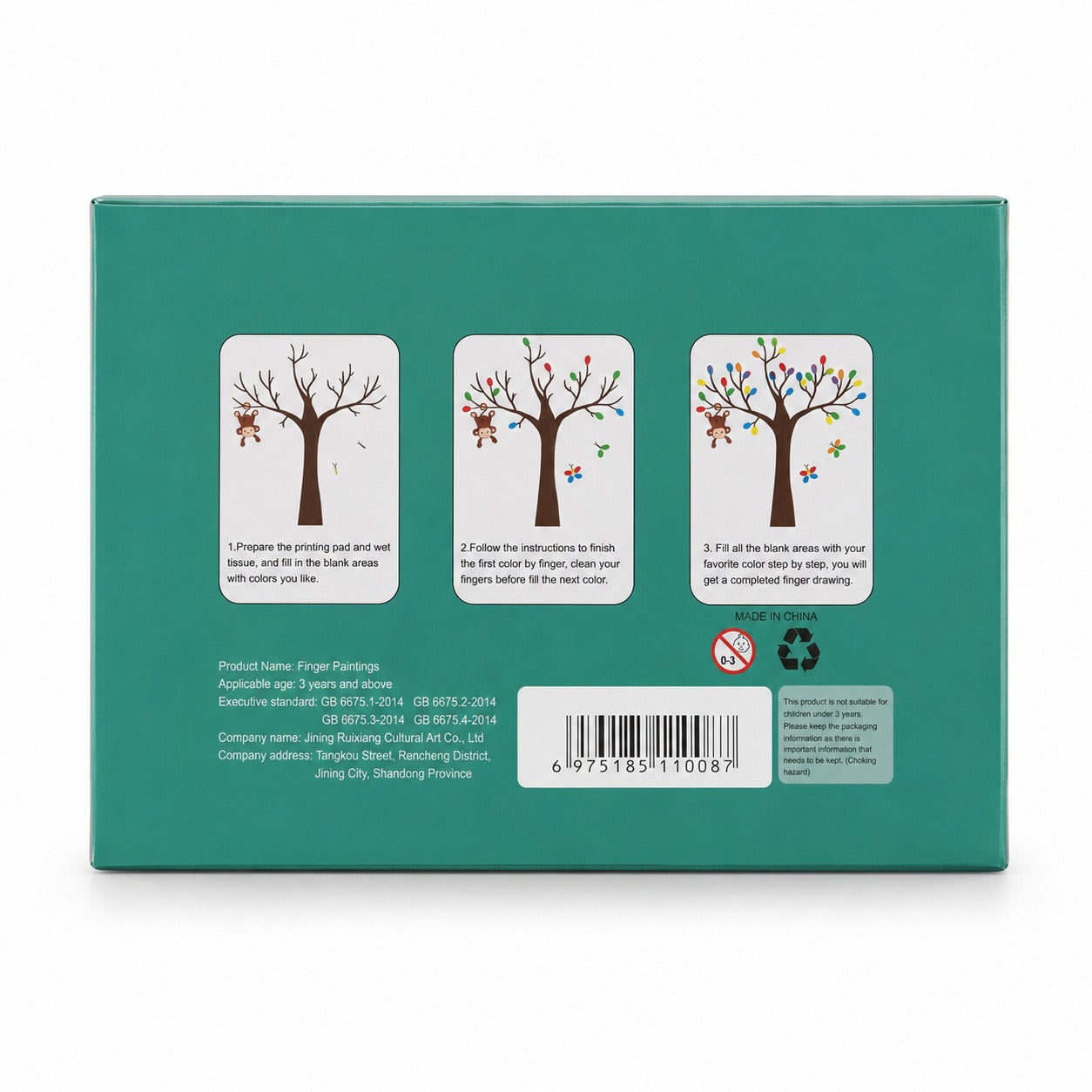 Kids Finger Paint Set – 30 Colors