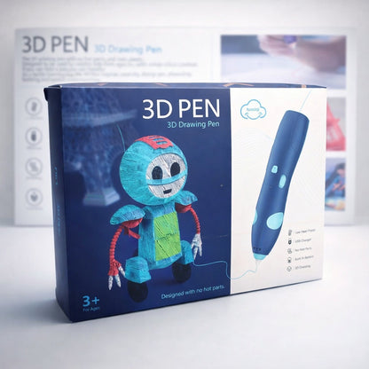 3D Drawing Pen for Kids Wireless Rechargeable